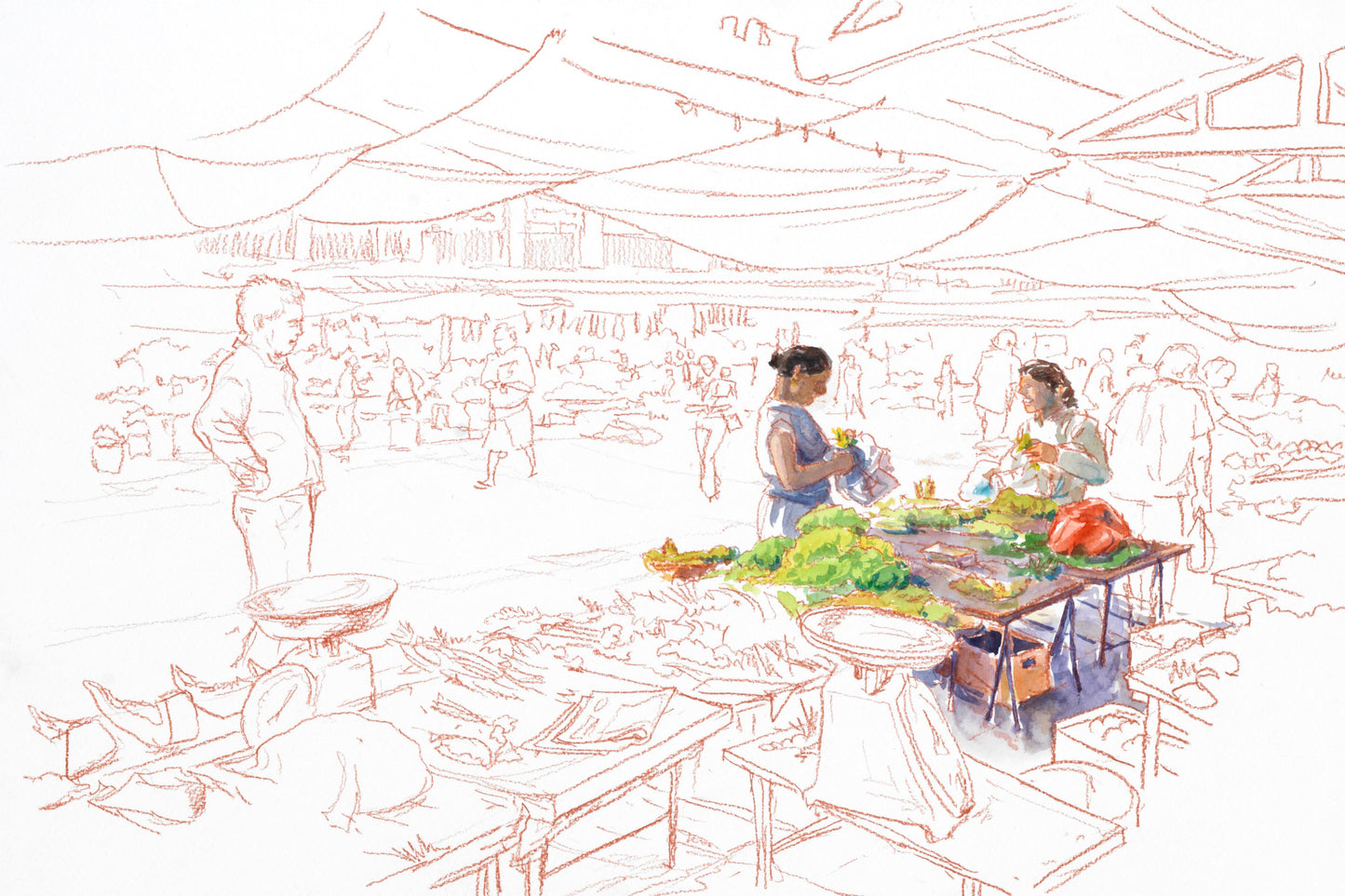 Marché de Mahébourg
