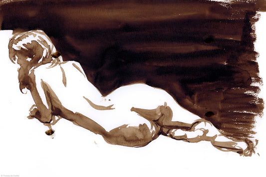 Femme de dos