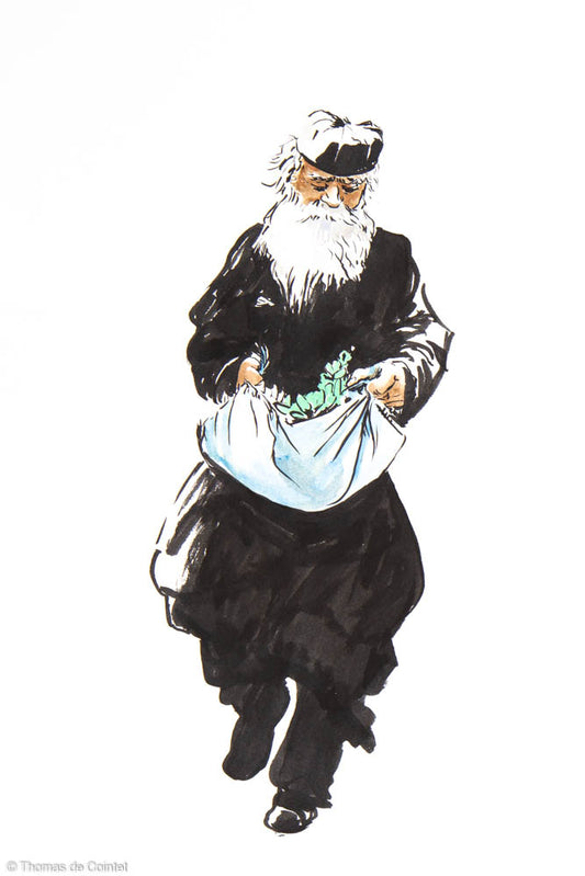 Vendeur d'épices au Mont Athos