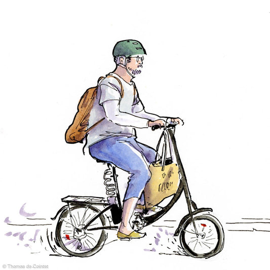 Vélo électrique et pliable